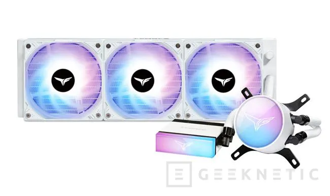 Geeknetic TEAMGROUP lanza la Refrigeración líquida para CPU y SSD SIREN DUO360 AIO RGB por 399 dólares 1