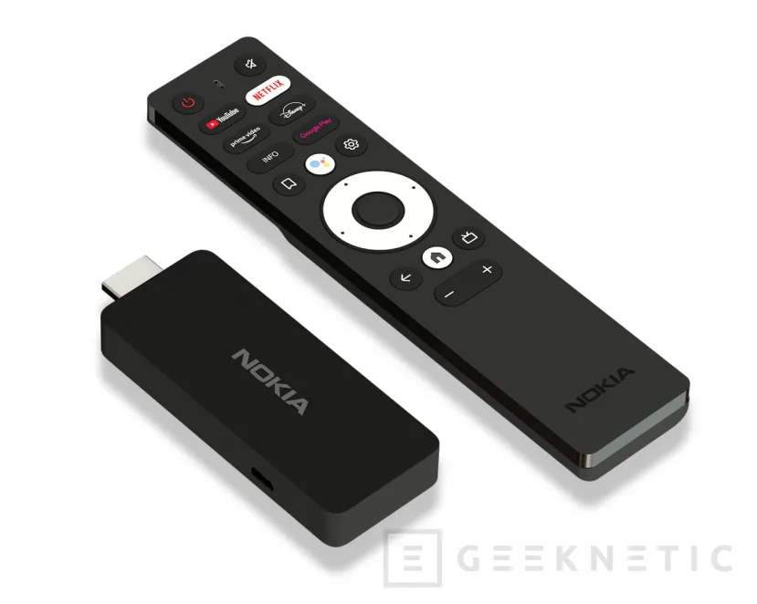 Geeknetic Nokia presenta su Streaming Stick 800, un dispositivo para streaming con Android TV conectado directamente al HDMI 1