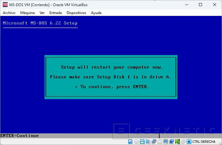 Geeknetic MS-DOS: Cómo Instalarlo en el PC 9