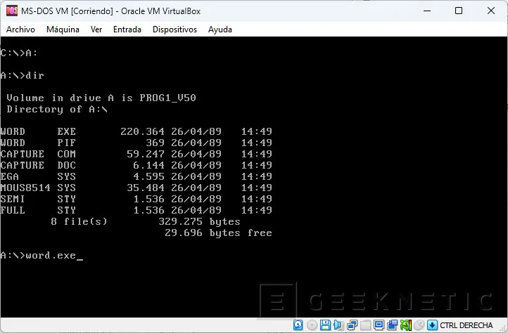 Geeknetic MS-DOS: Cómo Instalarlo en el PC 19
