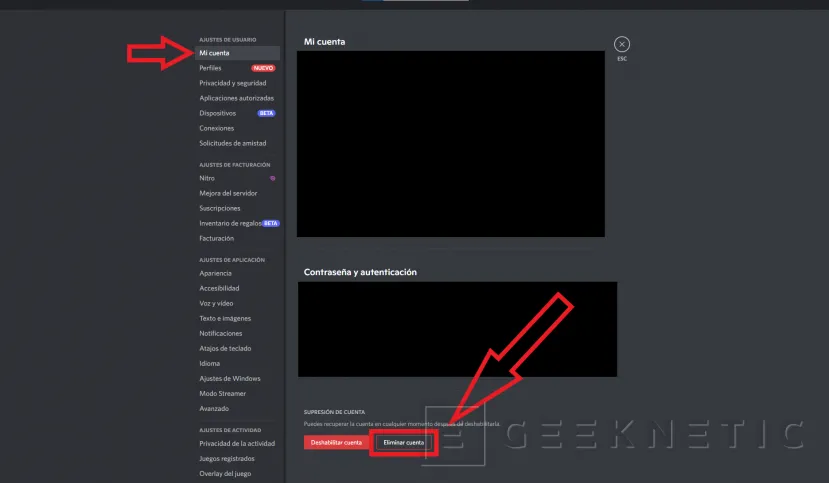 Geeknetic How to Delete Discord 4 Account