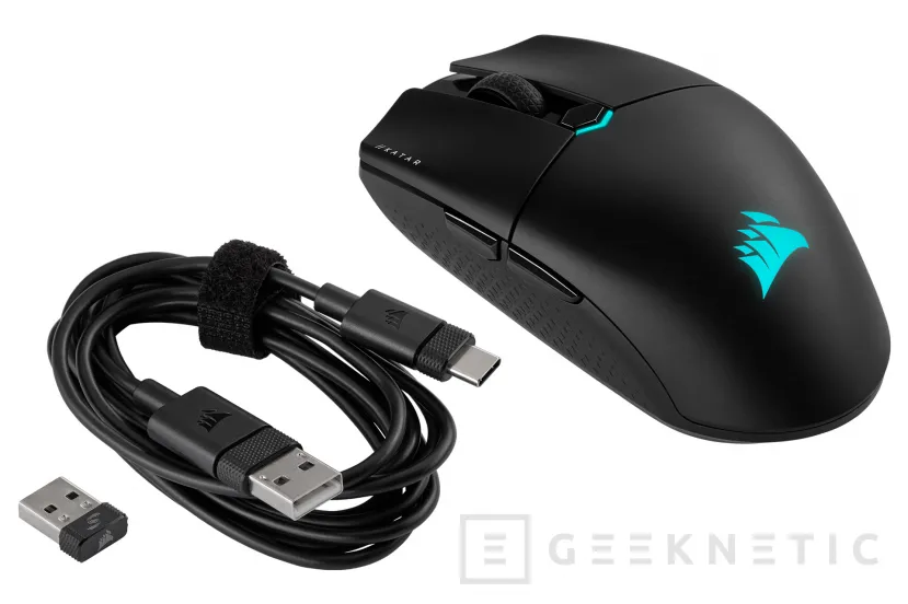 Geeknetic CORSAIR presenta el ratón para gaming KATAR ELITE WIRELESS con 26k DPI y tasa de sondeo de 2.000 Hz 2