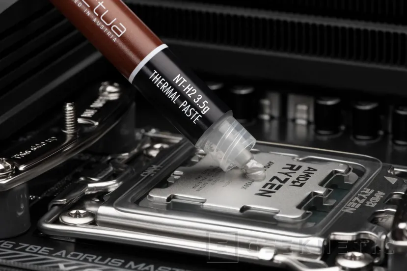Geeknetic Noctua ha presentado el NA-TPG1, un protector de pasta térmica para los AMD con socket AM5 1