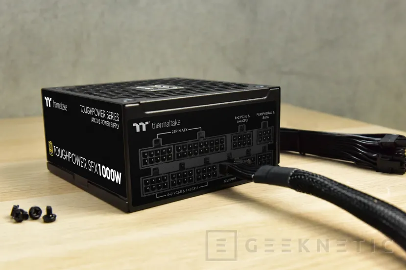 Geeknetic Thermaltake presenta las fuentes ToughPower SFX de hasta 1000 W compatibles con ATX 3.0 y con conector PCIe 5.0 4