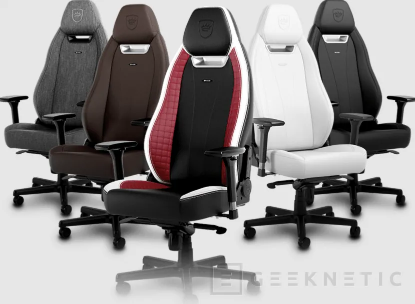 Geeknetic Nuevas sillas gaming noblechair Legends con distintos materiales y acabados 1