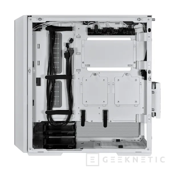 Geeknetic Nueva caja Lian Li LANCOOL 216 con frontal, superior y cubierta lateral de la fuente de malla 3