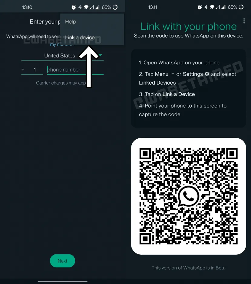 Geeknetic La versión Beta de WhatsApp para Android permite vincular otros teléfonos móviles a la misma cuenta 1