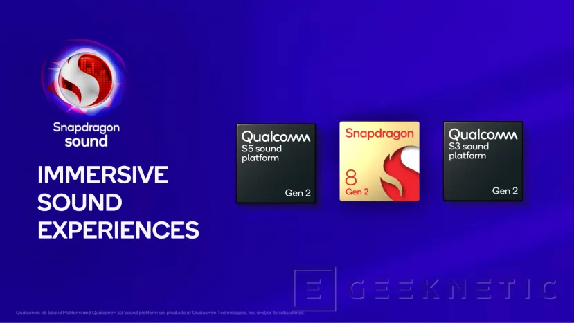 Geeknetic Qualcomm lanza las plataformas de sonido S5 y S3 Gen 2 para auriculares premium 1