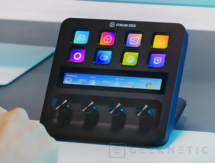 Geeknetic Elgato lanza el Stream Deck + con 8 botones personalizables, 4 diales y pantalla táctil 1