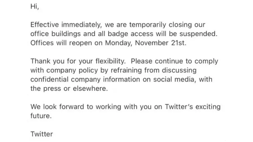 Geeknetic Twitter cierra sin previo aviso sus oficinas hasta el próximo lunes 1