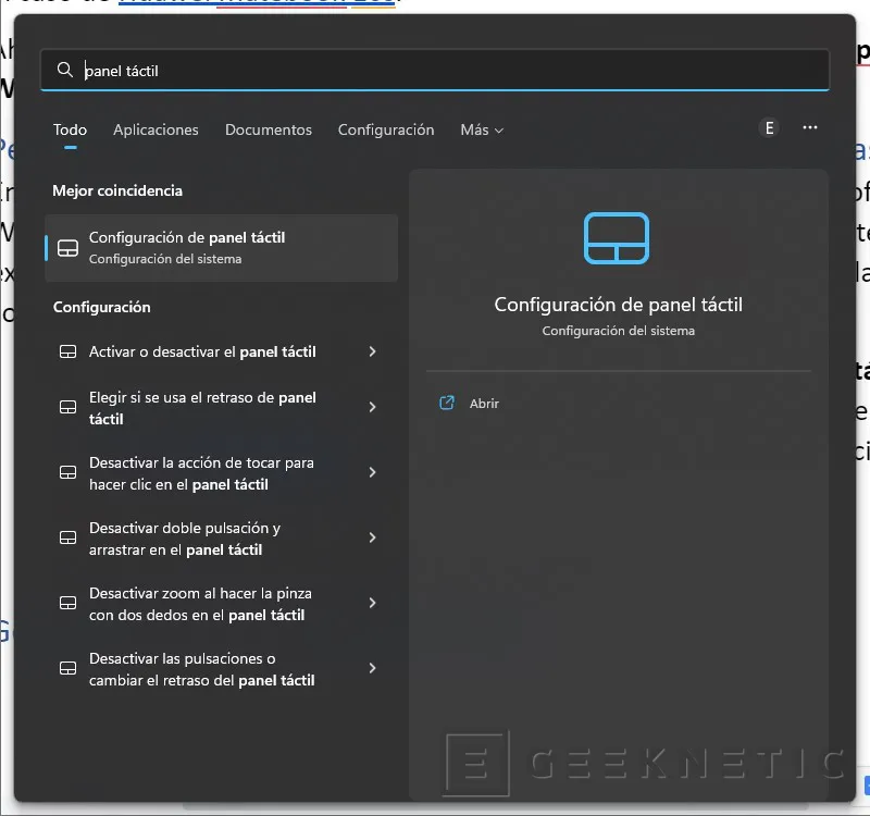 Geeknetic Cómo Personalizar Los Gestos del Touchpad en Windows 11 1