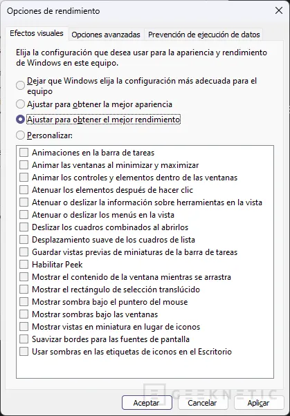 Geeknetic Cómo Optimizar Windows 11 para Acelerar el Rendimiento de tu PC en Juegos 20