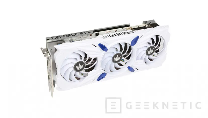 Geeknetic GALAX lanza la GeForce RTX 3060 Ti con GDDR6X Hall of Fame con 3 ventiladores y doble conector de 8 pines 1