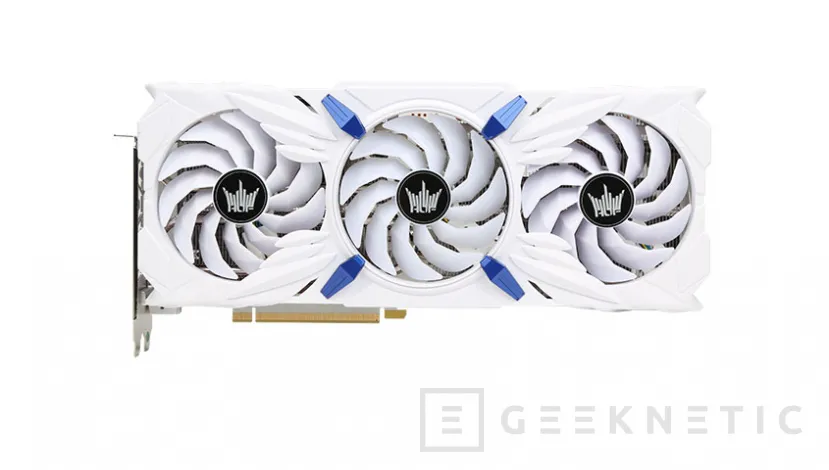 Geeknetic GALAX lanza la GeForce RTX 3060 Ti con GDDR6X Hall of Fame con 3 ventiladores y doble conector de 8 pines 2