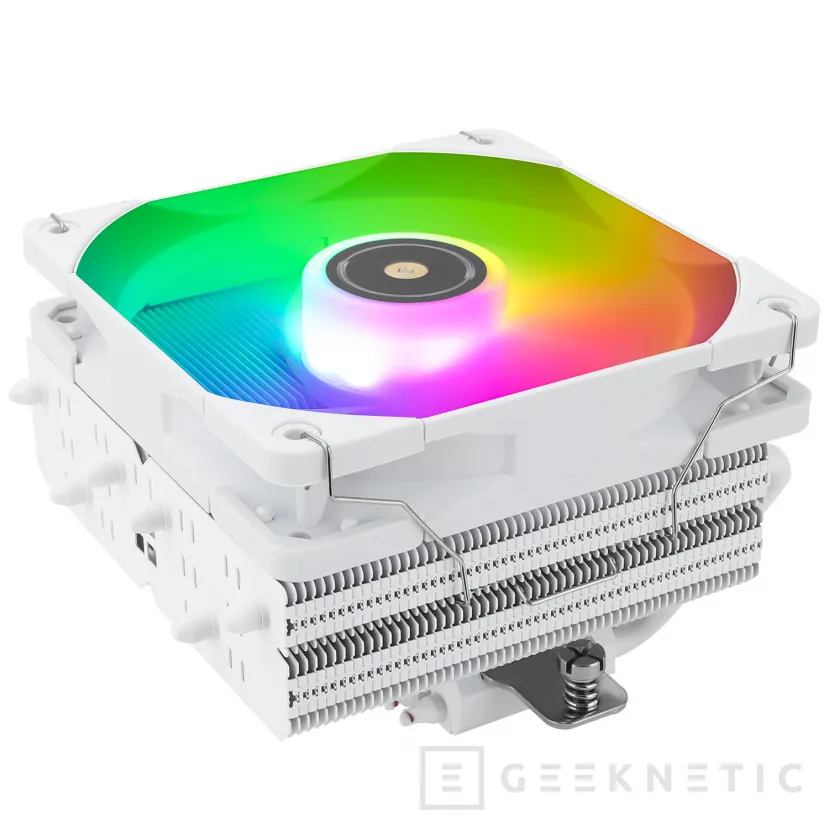 Geeknetic Thermalright tiñe de blanco y añade RGB al disipador de perfil bajo SI-100 1