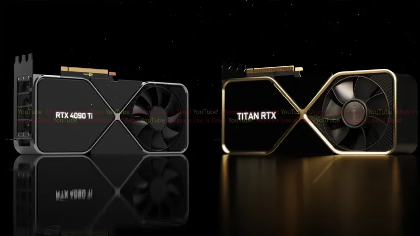 Geeknetic Aparecen imágenes de la NVIDIA RTX TITAN Ada con doble conector de 16 pines y 4 slot de grosor 2