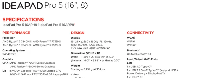 Geeknetic Lenovo confirma los AMD Ryzen 7000HS y 7000U junto con la NVIDIA RTX 4050 para portátiles 2