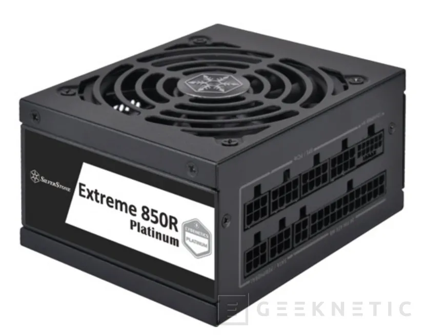 Geeknetic La SilverStone Extreme 850R Platinum combina formato SFX con conector 12VHPWR de 16 pines 1