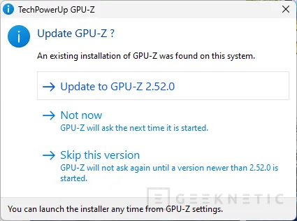 Geeknetic GPU-Z se hace compatible con la NVIDIA RTX 4070 Ti en su última versión 1
