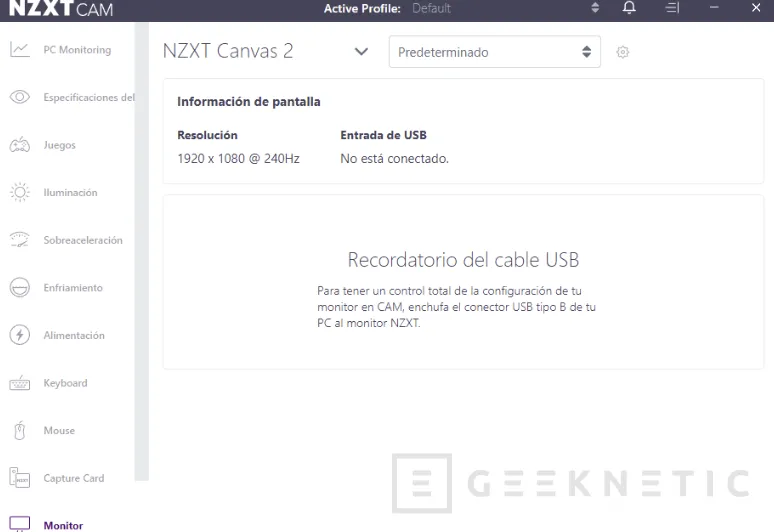 Geeknetic NZXT Canvas 27F Review con Brazo para Monitor 27