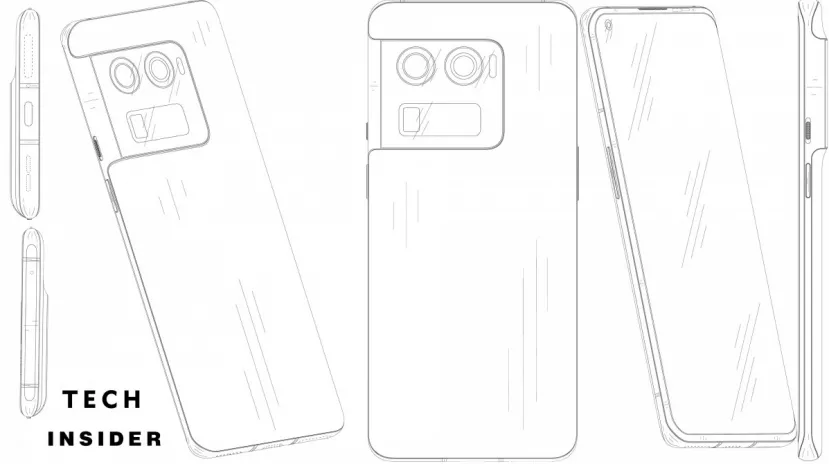 Geeknetic El OnePlus 10 Ultra aparece en el dibujo de una patente con una lente periscópica 1