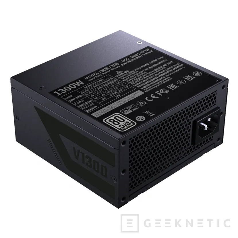 Geeknetic Cooler Master presenta nuevas fuentes de alimentación con conector PCIe 5.0 y hasta 1300W 1