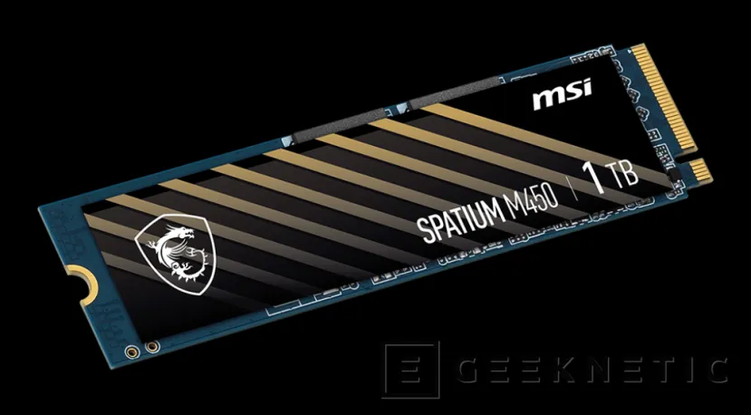 Geeknetic MSI presenta el SSD M.2 SPATIUM M450 con hasta 3.600 MB/s y 1 TB de capacidad 1