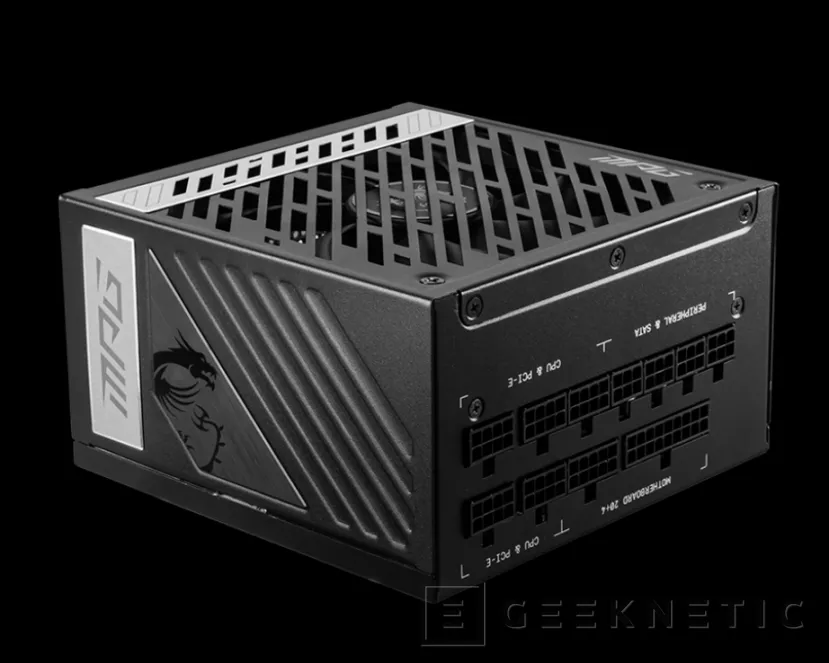 Geeknetic La nueva fuente de alimentación MSI MPG A1000G ofrece 1000W en un tamaño compacto y totalmente modular 1