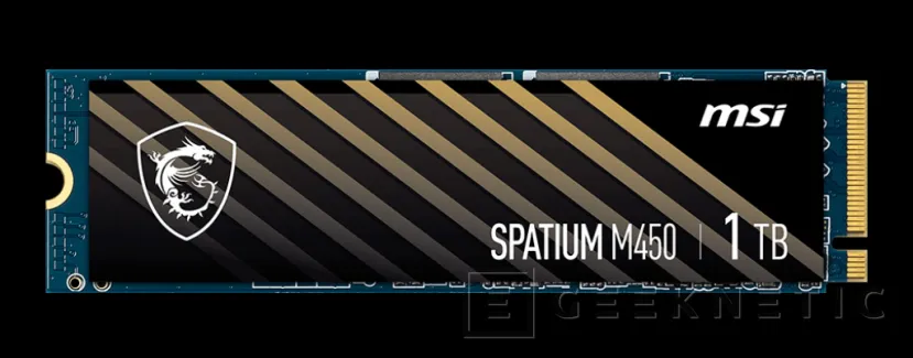 Geeknetic MSI presenta el SSD M.2 SPATIUM M450 con hasta 3.600 MB/s y 1 TB de capacidad 2