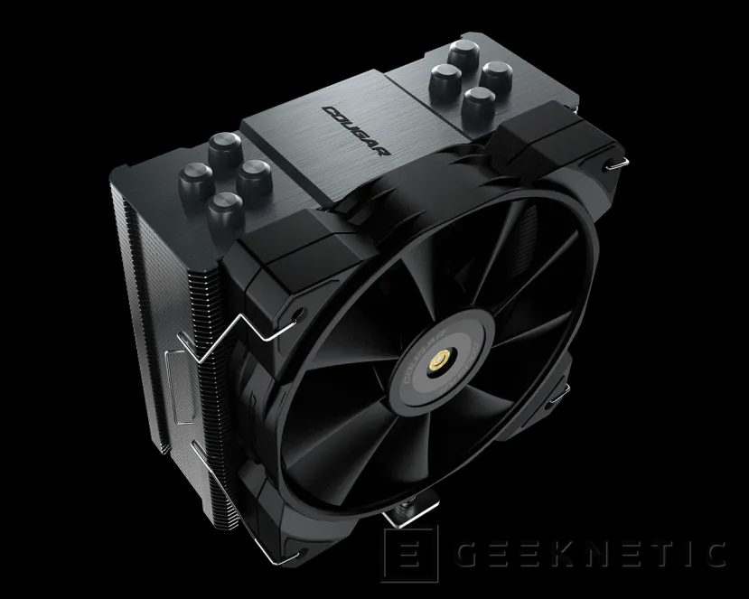 Geeknetic Cougar ha presentado el disipador Forza 50 con 155mm de altura y compatible con los Intel Alder Lake 3