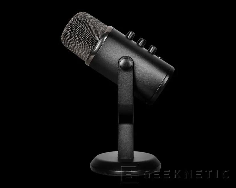 Geeknetic MSI ha lanzado el micrófono Immerse GV60 con 4 modos de grabación y controles en el micrófono 1