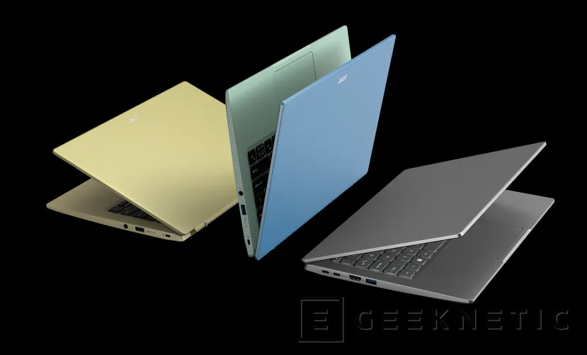 Geeknetic Acer ha renovado los portátiles Swift para integrar los nuevos Intel Alder Lake junto con memoria LPDDR5 3