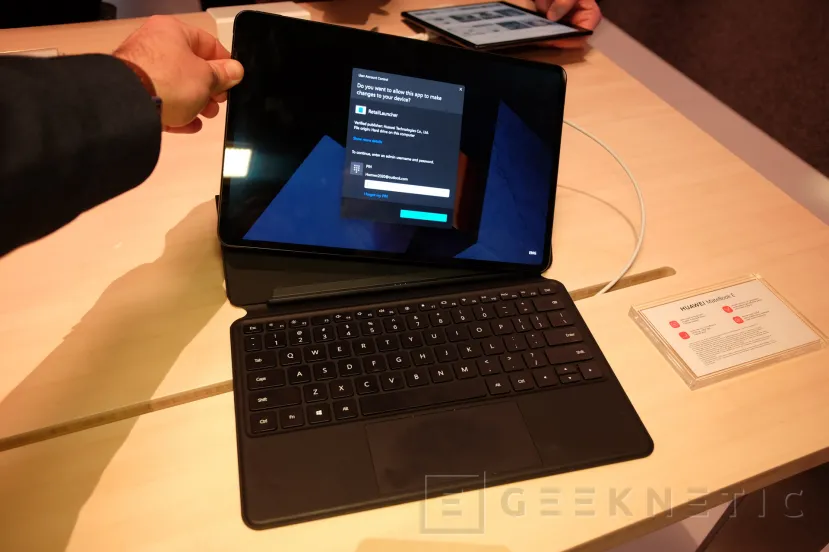 Geeknetic El Huawei MateBook E con formato de tablet es un PC fino, ligero y potente con pantalla OLED 6