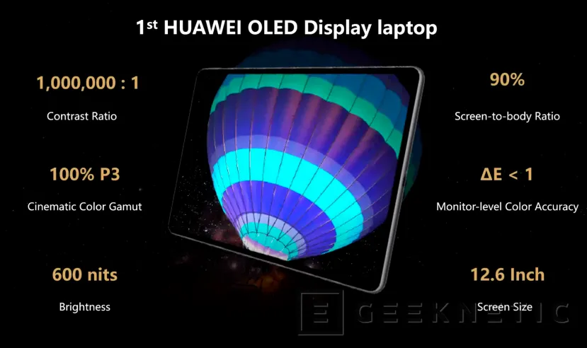 Geeknetic El Huawei MateBook E con formato de tablet es un PC fino, ligero y potente con pantalla OLED 2