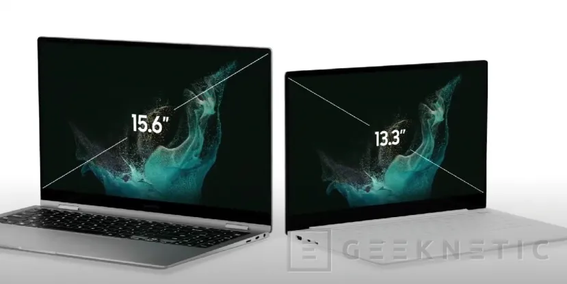 Geeknetic Samsung presenta los portátiles Galaxy Book2 Pro con procesadores Intel Core 12 Gen y tamaños de 13.3 y 15.6&quot; 2