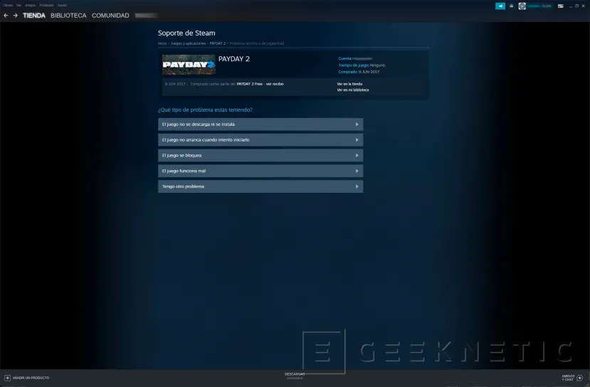 ¿Cuánto tiempo puede pasar para reembolsar en Steam?