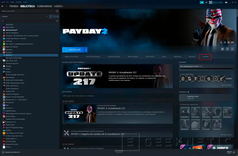 Cómo devolver un juego en Steam para recuperar tu dinero