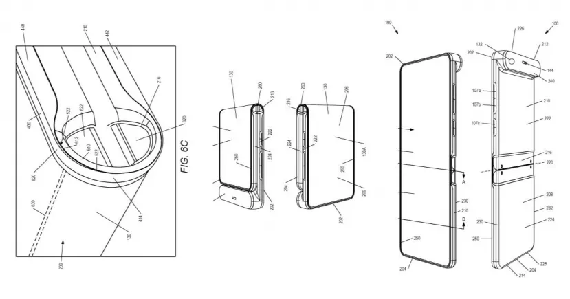 Geeknetic Motorola patenta un diseño de teléfono plegable con una única pantalla exterior 1