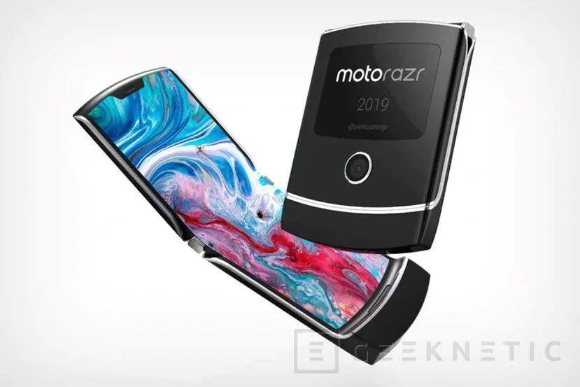 Geeknetic Motorola patenta un diseño de teléfono plegable con una única pantalla exterior 2