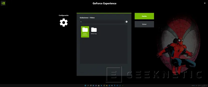 Geeknetic Cómo grabar el escritorio de Windows con NVIDIA GeForce Experience 10
