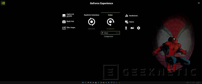 Geeknetic Cómo grabar el escritorio de Windows con NVIDIA GeForce Experience 17