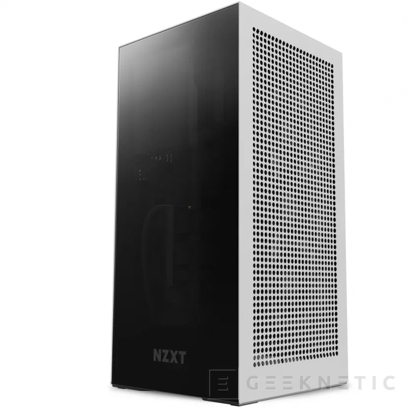 Geeknetic NZXT presenta la rediseñada caja H1 SFX con fuente de 750w y refrigeración AIO personalizada 4