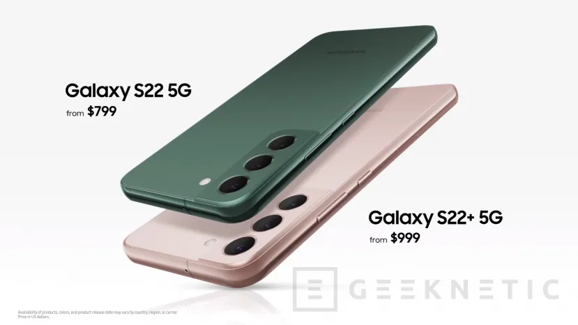 Geeknetic Samsung presenta los nuevos S22 y S22+ disponibles el 11 de marzo desde los 859 euros 4