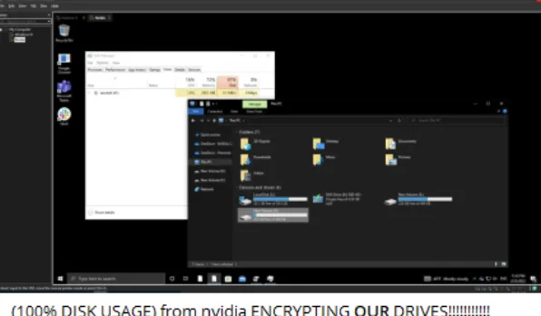 Geeknetic NVIDIA infecta con ransomware a los hackers que les robaron información, según filtraciones 1