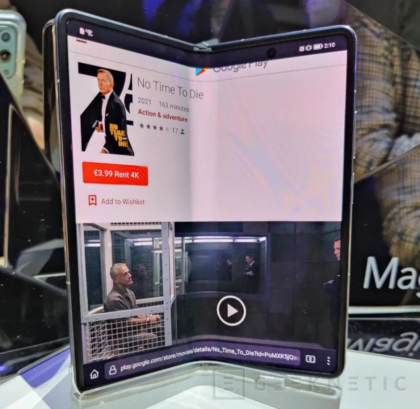 Geeknetic El Honor Magic V combina pantalla plegable con un Snapdragon 8 Gen 1 1