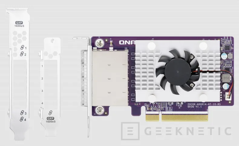 Geeknetic QNAP lanza una tarjeta PCIe con 4 puertos SATA III independientes, la QXP-1600eS-A1164 1