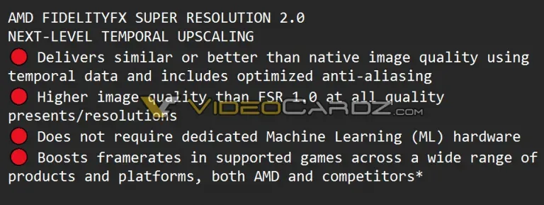 Geeknetic AMD presentará FSR 2.0 en el GDC 2022 y lanzará RSR el 17 de marzo 1