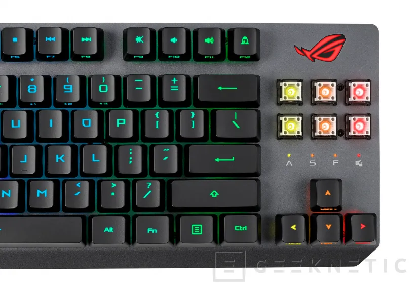 Geeknetic ASUS presenta dos nuevos teclados para gaming ROG Strix Scope inalámbricos, uno de ellos con formato TKL 5