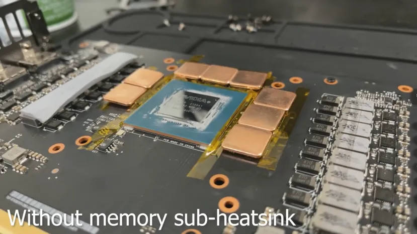 Geeknetic Reducen la temperatura de la memoria GDDR6x en una ASUS RTX 3070 Ti de 110 a 64 grados 1