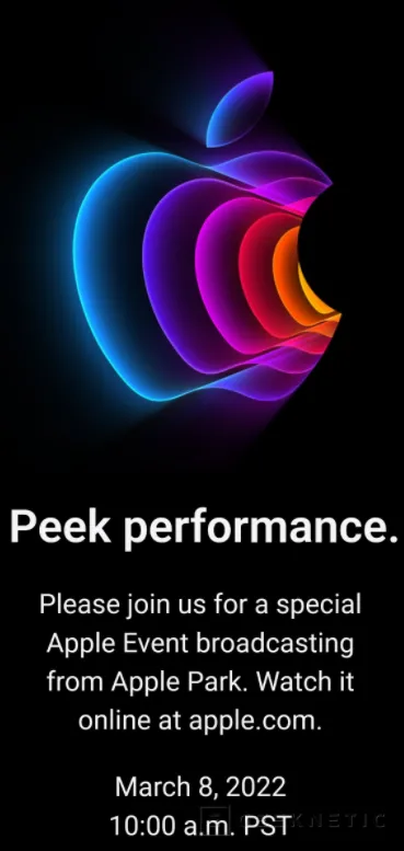 Geeknetic Apple prepara un evento para el 8 de marzo 1